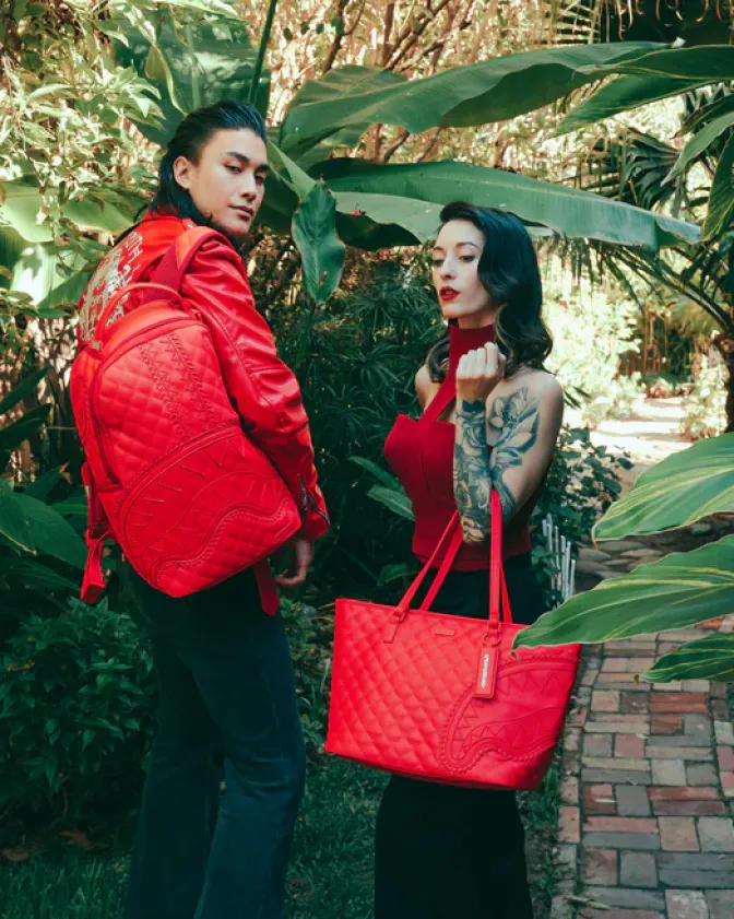 RED RIVIERA TOTE