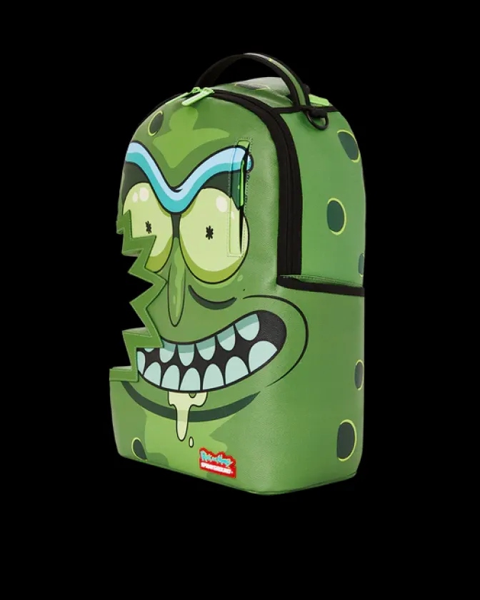 RICK u0026 MORTY PICKLE SHARKBITE BACKPACK (DLXV)
