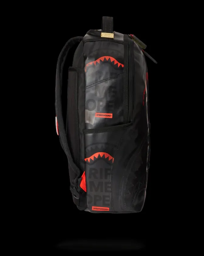 RIP ME OPEN BACKPACK (FROSTED TRANSPARENT)