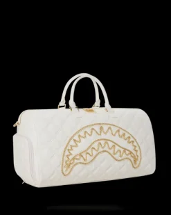 RIVIERA LE BLANC GOLD CHAIN SHARK DUFFLE