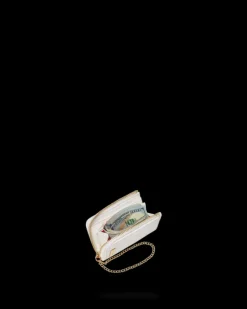 RIVIERA LE BLANC GOLD CHAIN SHARK WALLET