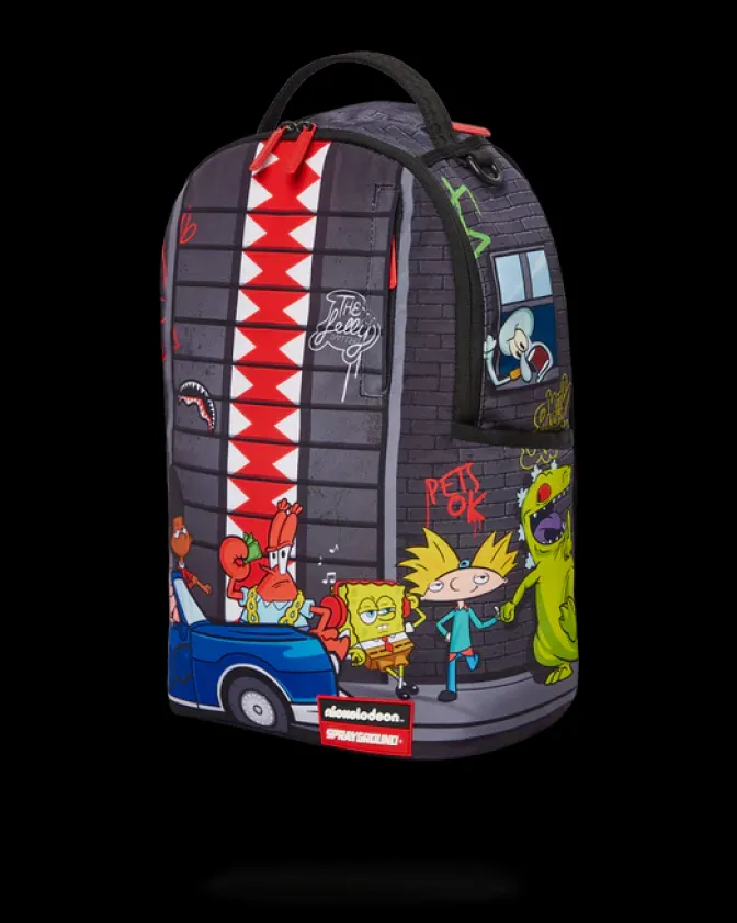 90s NICK VERTICAL SHARK BACKPACK (DLXR)