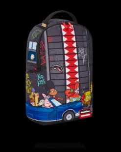90s NICK VERTICAL SHARK BACKPACK (DLXR)