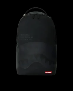SHARK CENTRAL (BLK ON BLK) BACKPACK (DLXV)