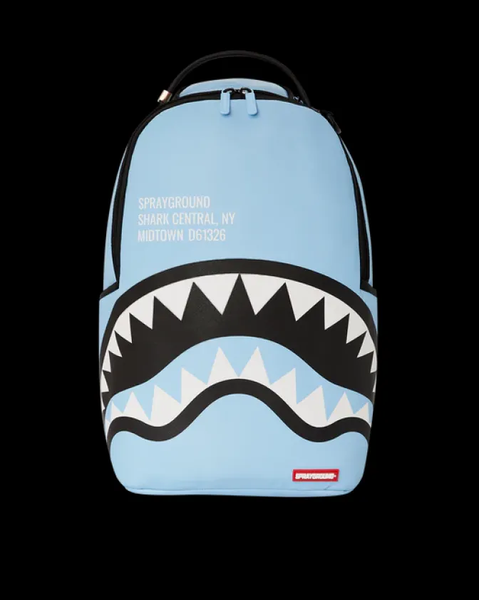 SHARK CENTRAL (BLUE) BACKPACK (DLXV)