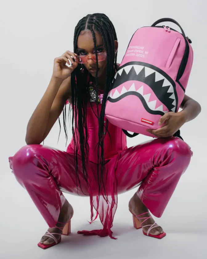 SHARK CENTRAL (PINK) BACKPACK (DLXV)
