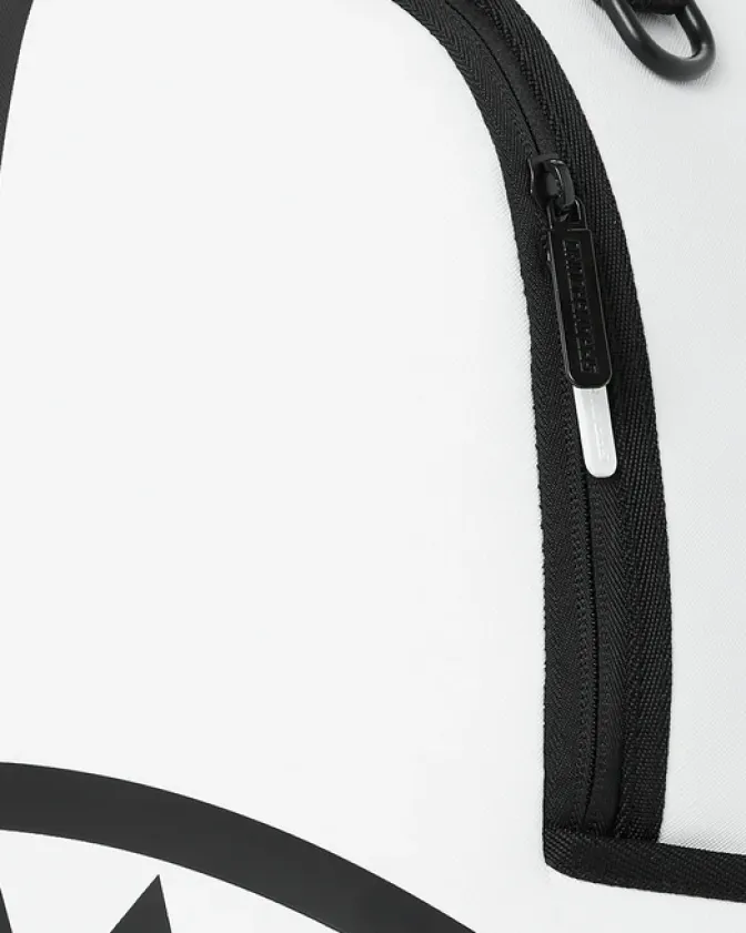 SHARK CENTRAL SPLIT BACKPACK BLK/WHT (DLXV)