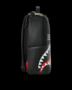 SHARK CENTRAL SPLIT BACKPACK BLK/WHT (DLXV)