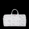 SHARK CHECK (WHITE) DUFFLE