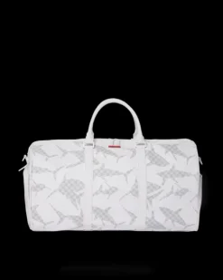 SHARK CHECK (WHITE) DUFFLE