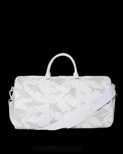 SHARK CHECK (WHITE) DUFFLE