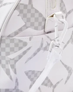 SHARK CHECK (WHITE) DUFFLE