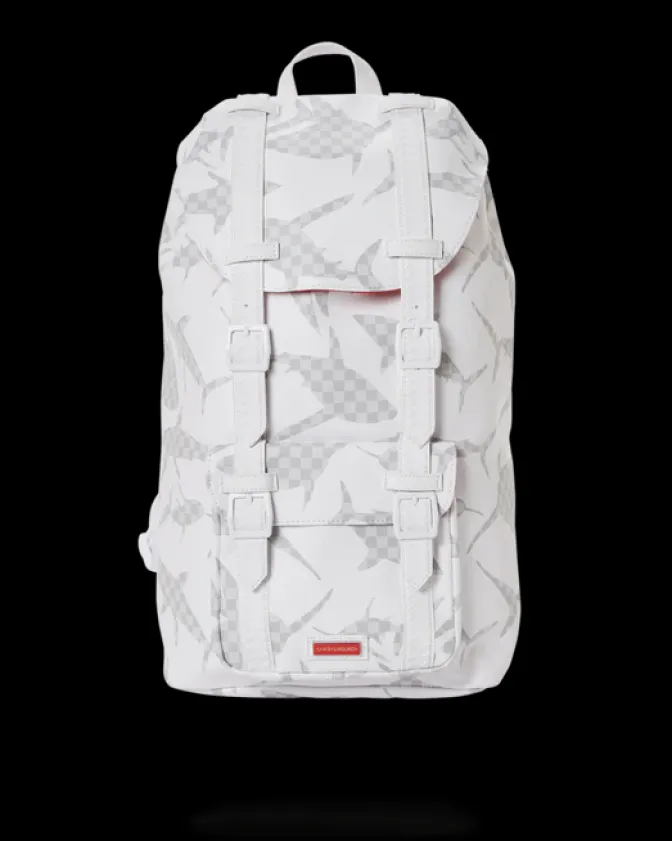 SHARK CHECK (WHITE) HILLS BACKPACK