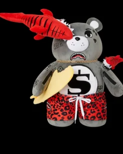 SHARK FRIENDS MONEYBEAR TEDDYBEAR BACKPACK
