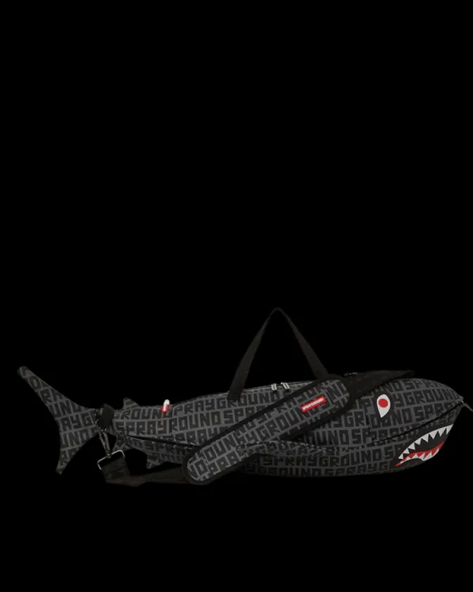SHARKFINITY STEALTH PILOT SHARK SHAPE DUFFLE