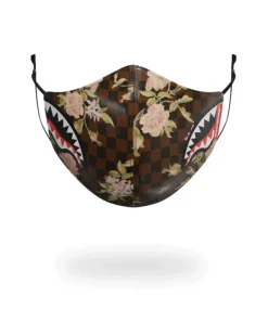 SHARKFLOWER VEGAN LEATHER FACE MASK