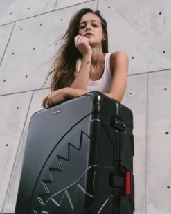 SHARKITECTURE MOLDED 2 PC LUGGAGE SET