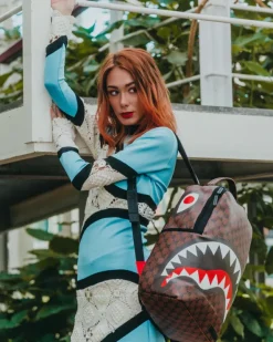 SHARKS AND SKULLS BACKPACK (DLXV)