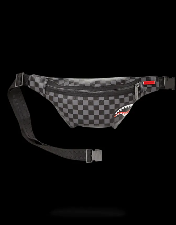 SHARKS IN PARIS (BLACK CHECKERED EDITION) CROSSBODY