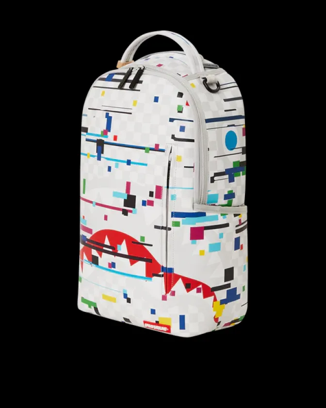 SHARKS IN PARIS GLITCH RIDER BACKPACK (DLXV)