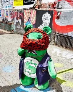 SKI MASK THE BEAR - MONEYBEAR TEDDYBEAR BACKPACK