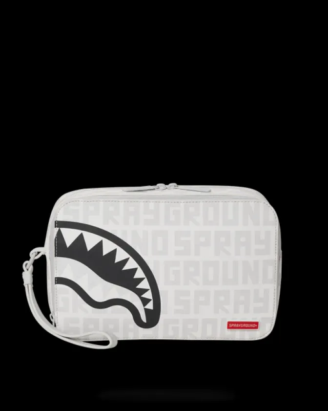 SPLIT THE CHECK (PEARL) TOILETRY BAG