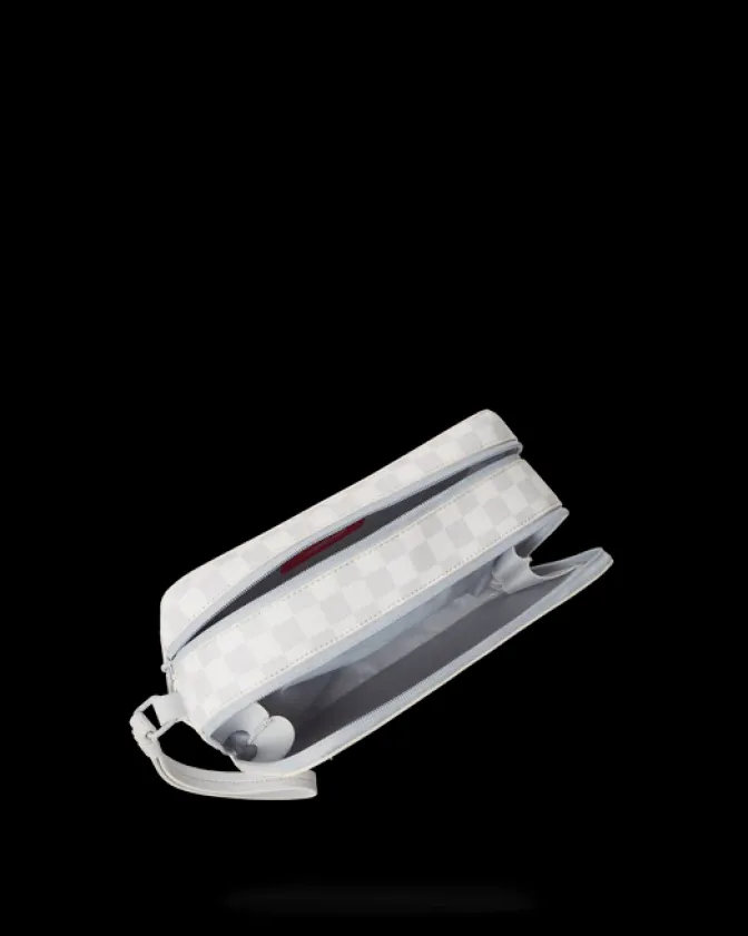SPLIT THE CHECK (PEARL) TOILETRY BAG