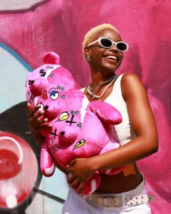 THE 3 HEADED BEAR PLUSH TEDDYBEAR BACKPACK
