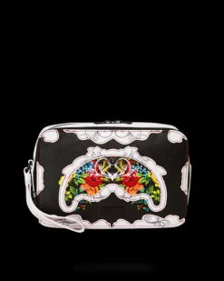 THE FLORAL CUT TOILETRY BAG