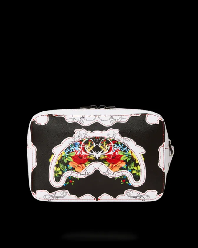 THE FLORAL CUT TOILETRY BAG