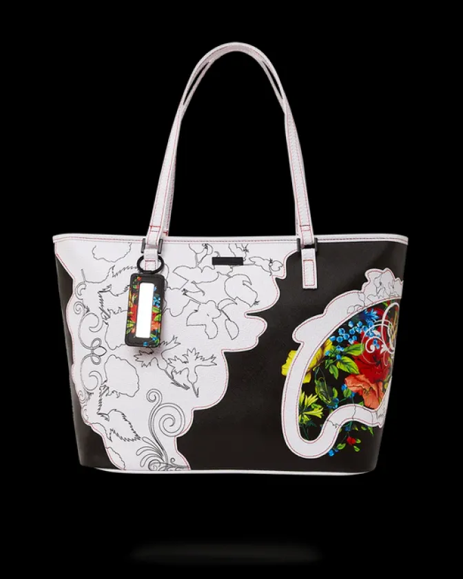 THE FLORAL CUT TOTE