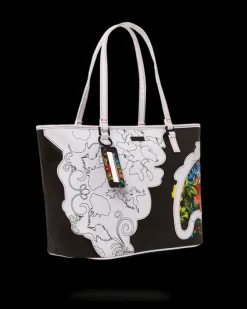 THE FLORAL CUT TOTE