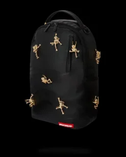 THE LOST IN SPACE BACKPACK (10 3D GOLD METAL ASTRONAUTS)