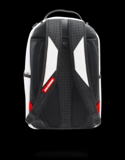 THE SPRAYGROUND DIY WHITE BACKPACK (VEGAN LEATHER u0026 INNER MONEY LINING) u0026 MARKERS INCLUDED