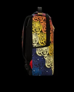 TIGER ROAR GOLD PLATED BACKPACK