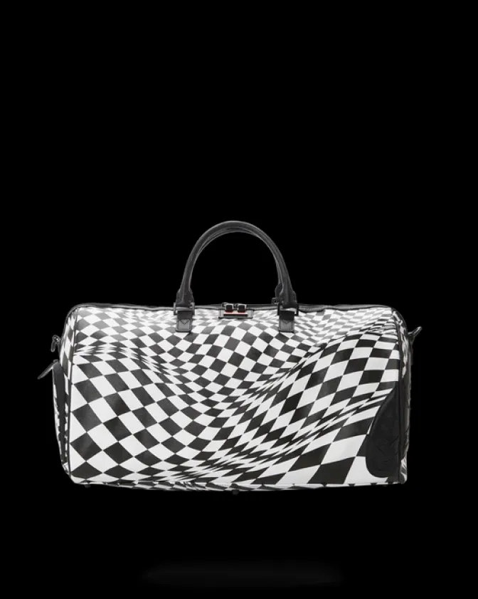 TRIPPY CHECK DUFFLE