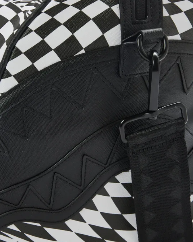TRIPPY CHECK DUFFLE