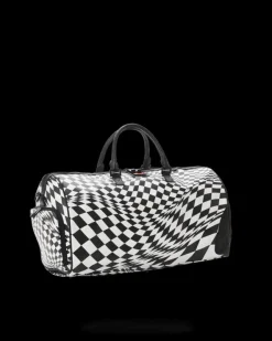 TRIPPY CHECK DUFFLE