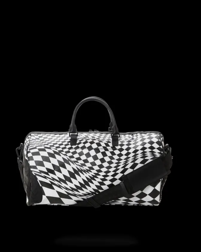 TRIPPY CHECK DUFFLE