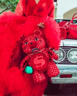 VENI VIDI VICI MONEYBEAR TEDDYBEAR BACKPACK