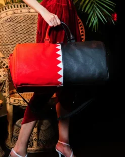 VERTICAL SHARK CUT u0026 SEW DUFFLE