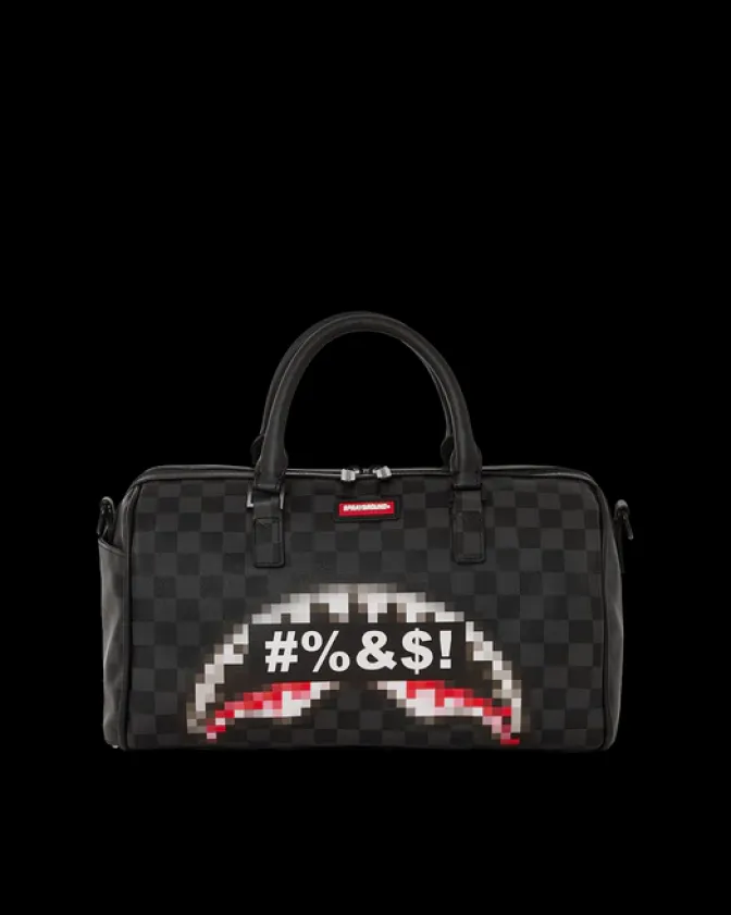 'WHAT THE BEEP' SHARK MINI DUFFLE