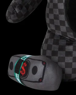 'WHAT THE BEEP' SHARK MONEYBEAR TEDDYBEAR BACKPACK