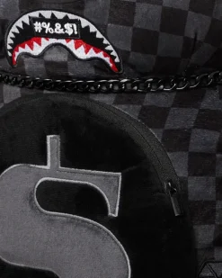 'WHAT THE BEEP' SHARK MONEYBEAR TEDDYBEAR BACKPACK