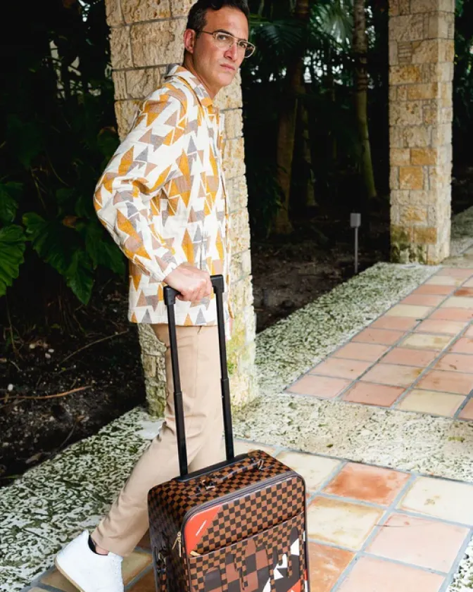 XTC SHARKS IN PARIS JETSETTER CARRY-ON LUGGAGE