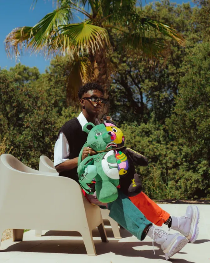 YOUNG X-RAY MONEYBEAR TEDDYBEAR BACKPACK